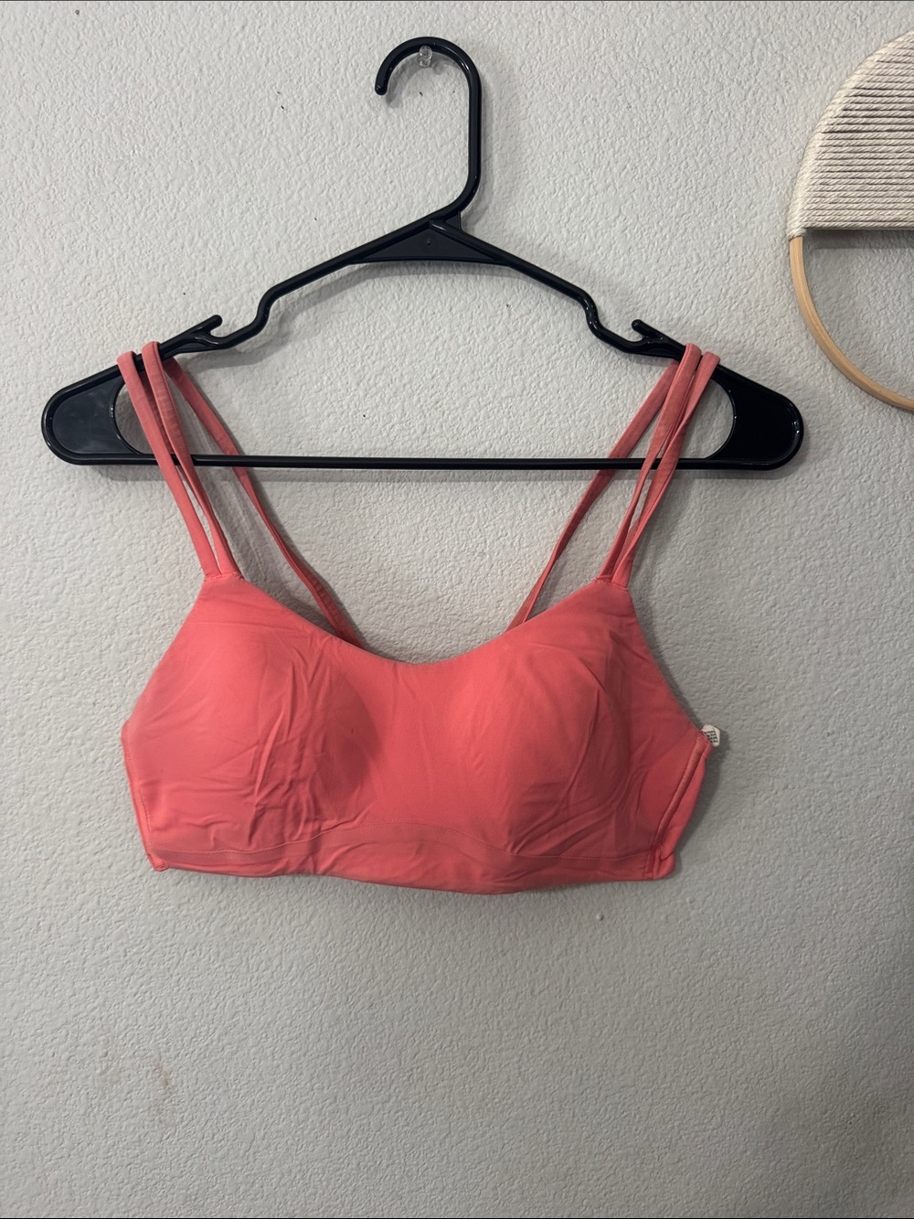 lululemon athletica Double-Strap Seamless Bralette - Coral